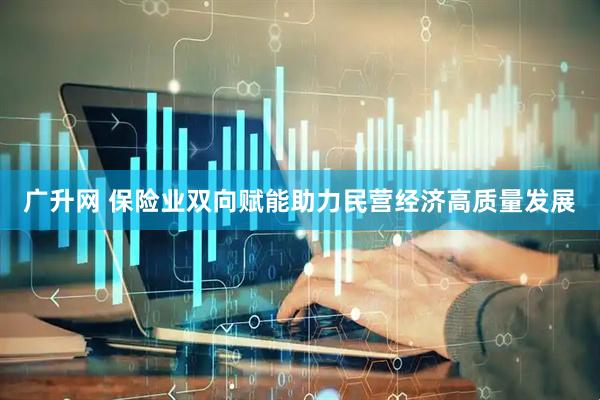 广升网 保险业双向赋能助力民营经济高质量发展