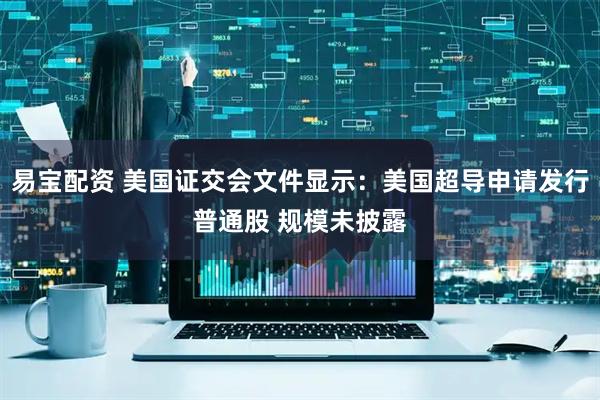 易宝配资 美国证交会文件显示：美国超导申请发行普通股 规模未披露
