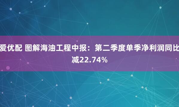 爱优配 图解海油工程中报：第二季度单季净利润同比减22.74%